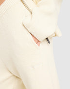 Snug Knit Wide Leg Joggers
