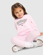 Girls' Polka Dot Crew Tracksuit Infant