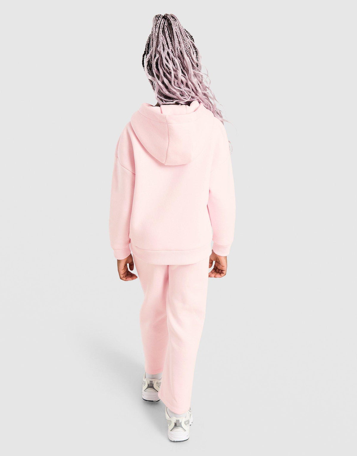 Girls' Heart Stitch Hooded Tracksuit Children