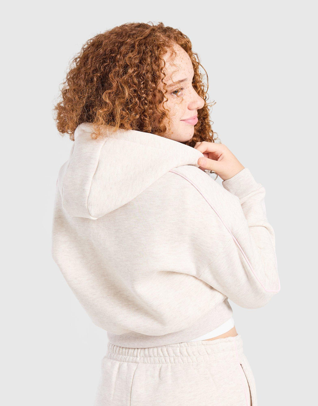 Girls' Swirl Cropped Hoodie Junior