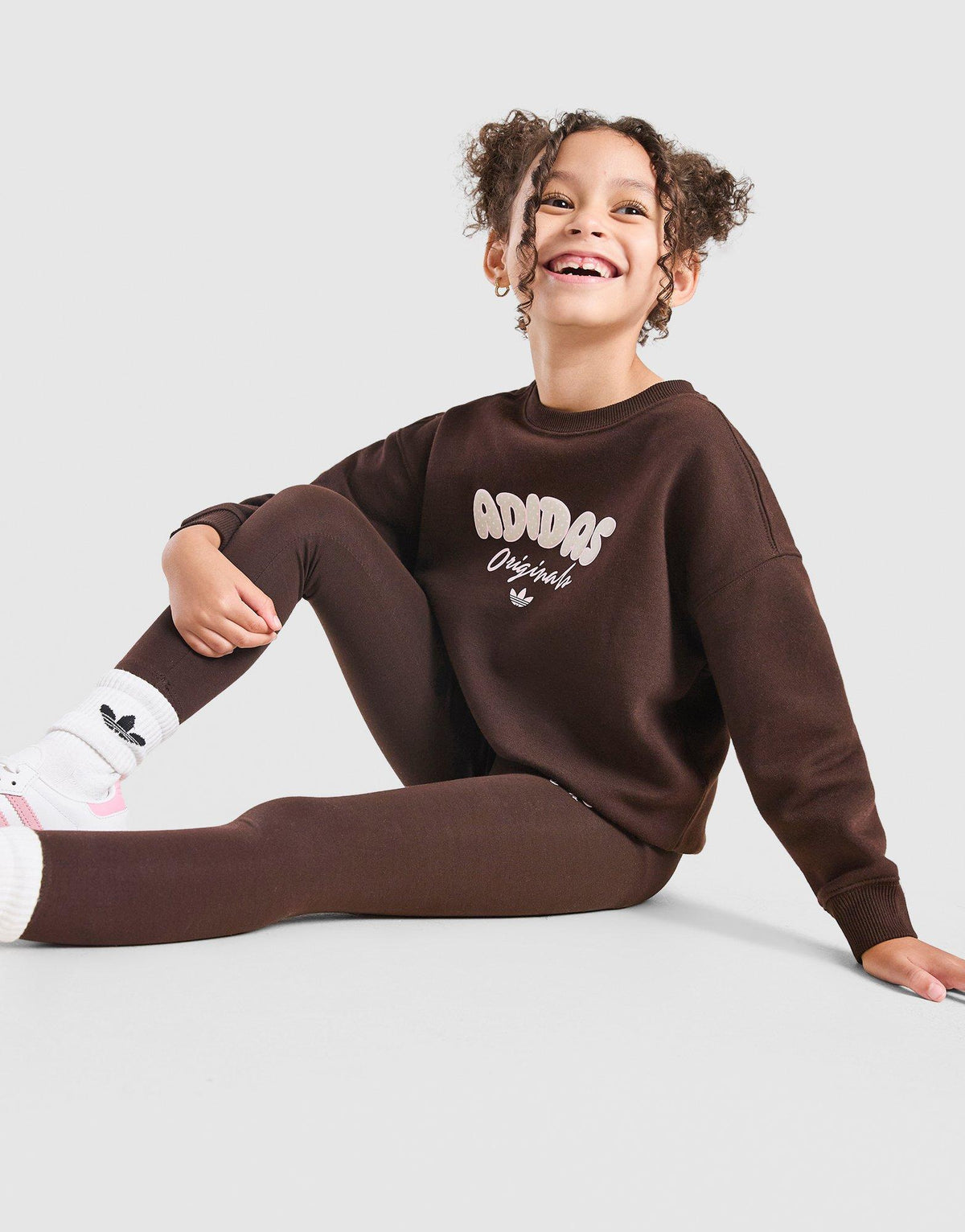 Polka Dot Crew/Leggings Set Children's