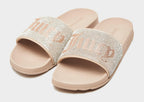 Diamante Slides Women's