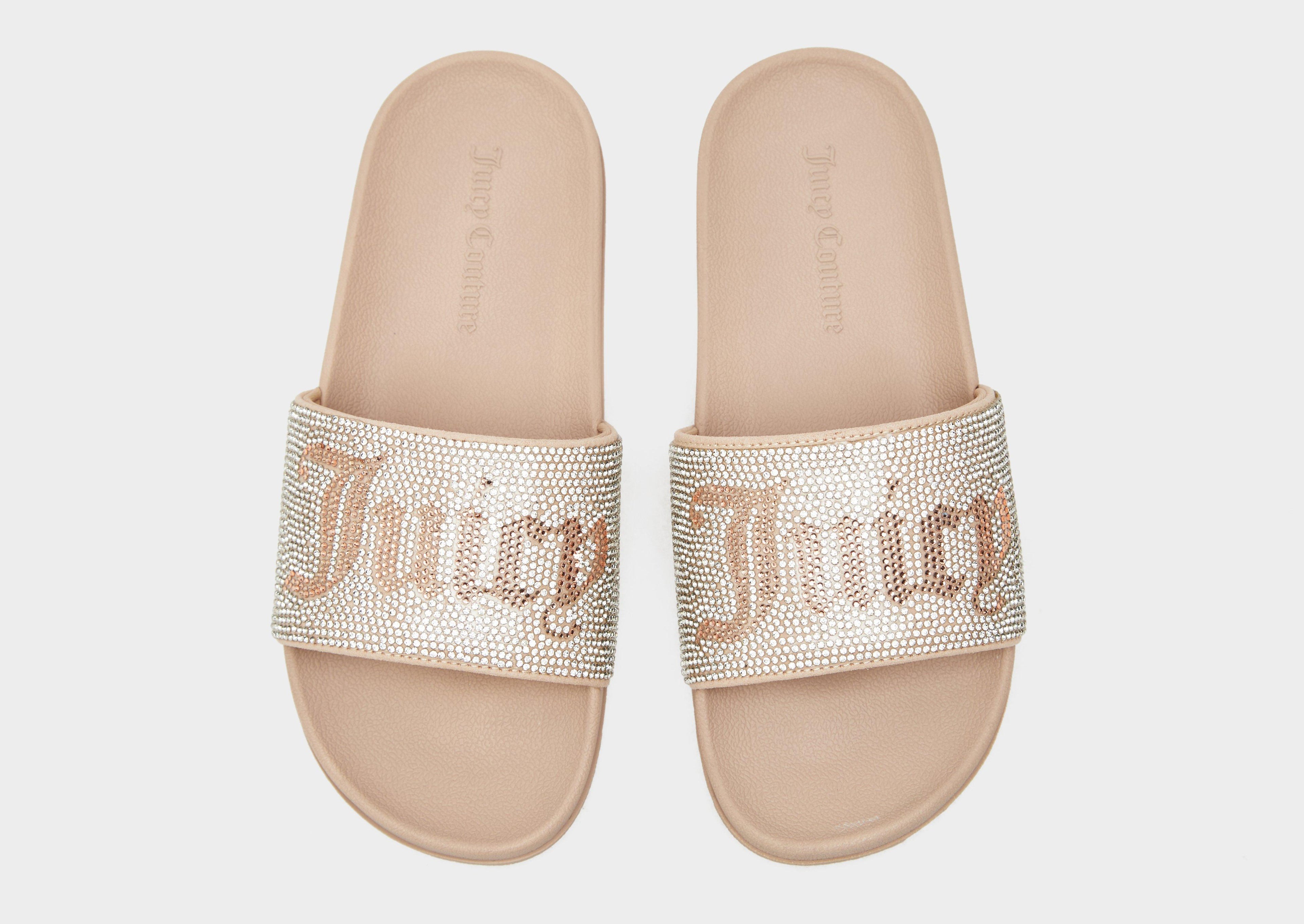 Diamante Slides Women's