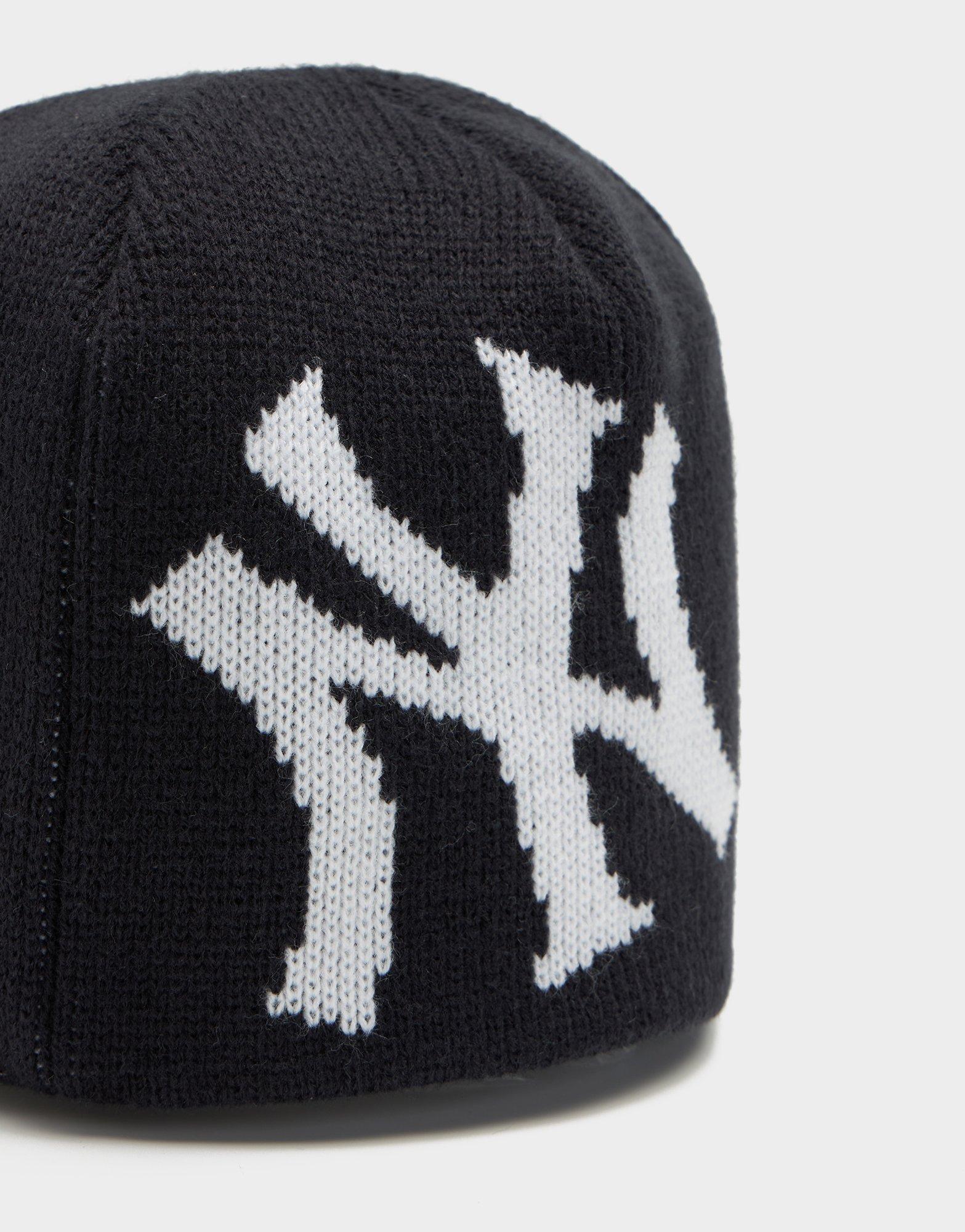 NY Yankees Skull Beanie