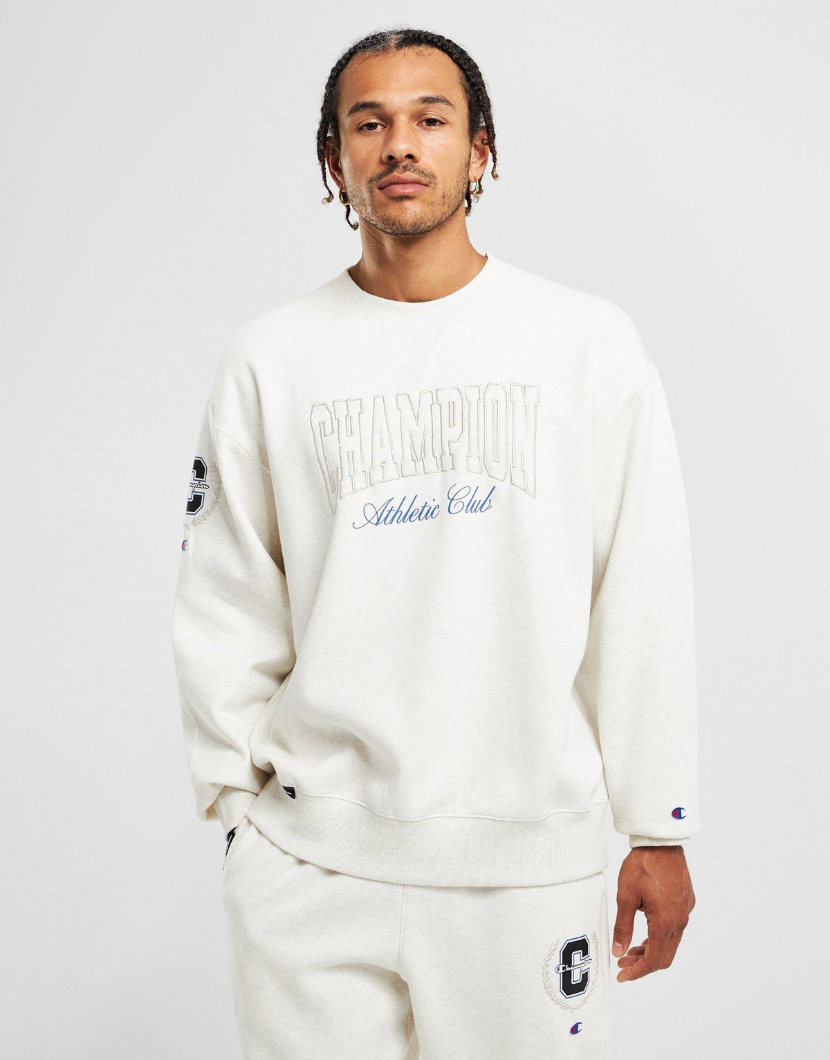 Collegiate Brushback Crew Sweatshirt