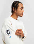 Collegiate Brushback Crew Sweatshirt