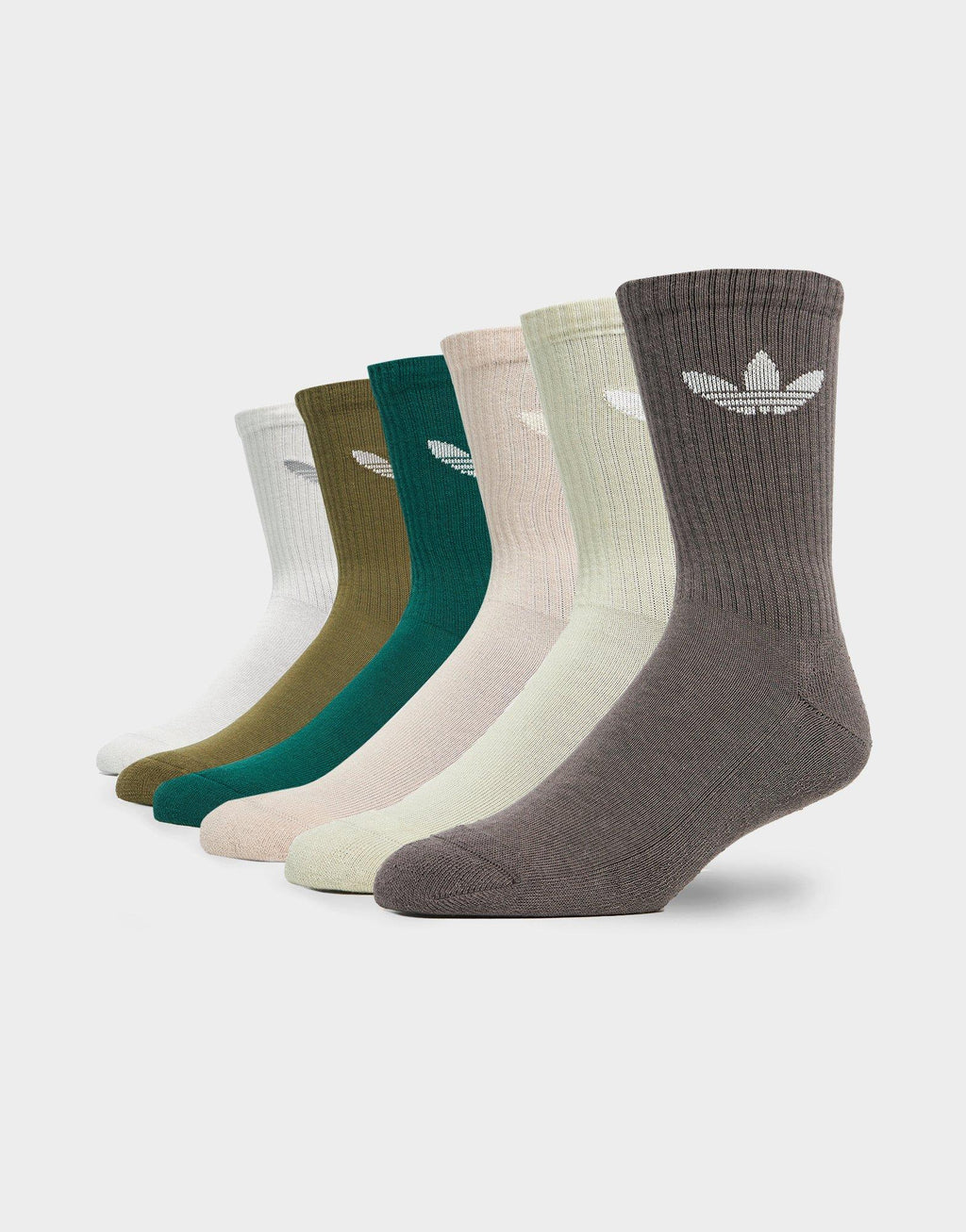 Trefoil Crew Socks (6 Pack)