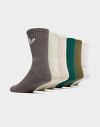 Trefoil Crew Socks (6 Pack)