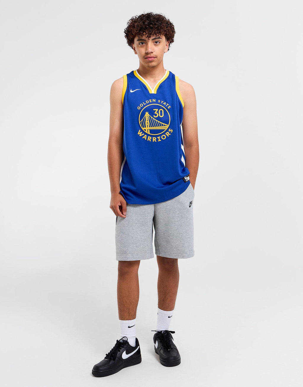 Golden State Warriors Curry #30 Jersey Junior's