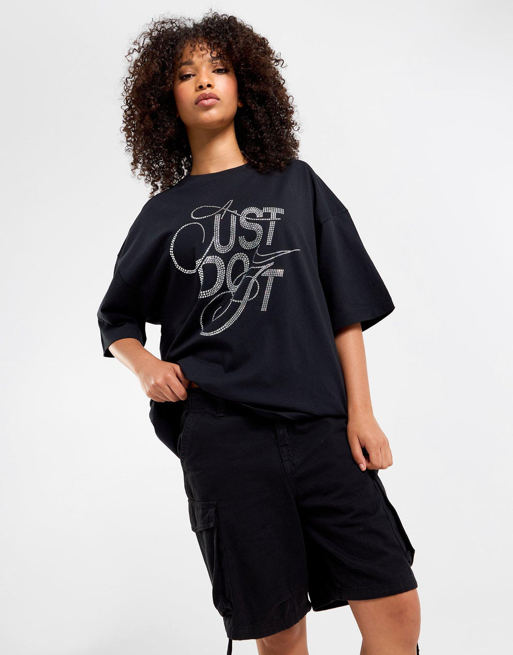 Diamante Oversized T-Shirt