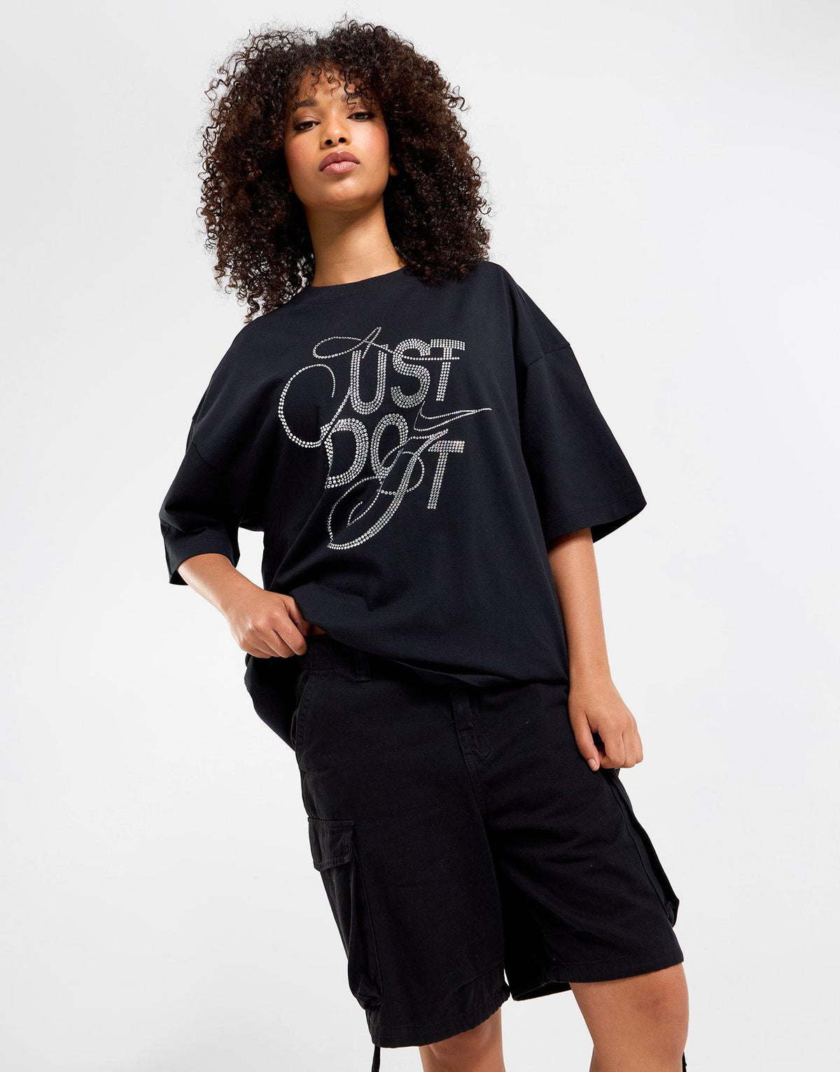Diamante Oversized T-Shirt
