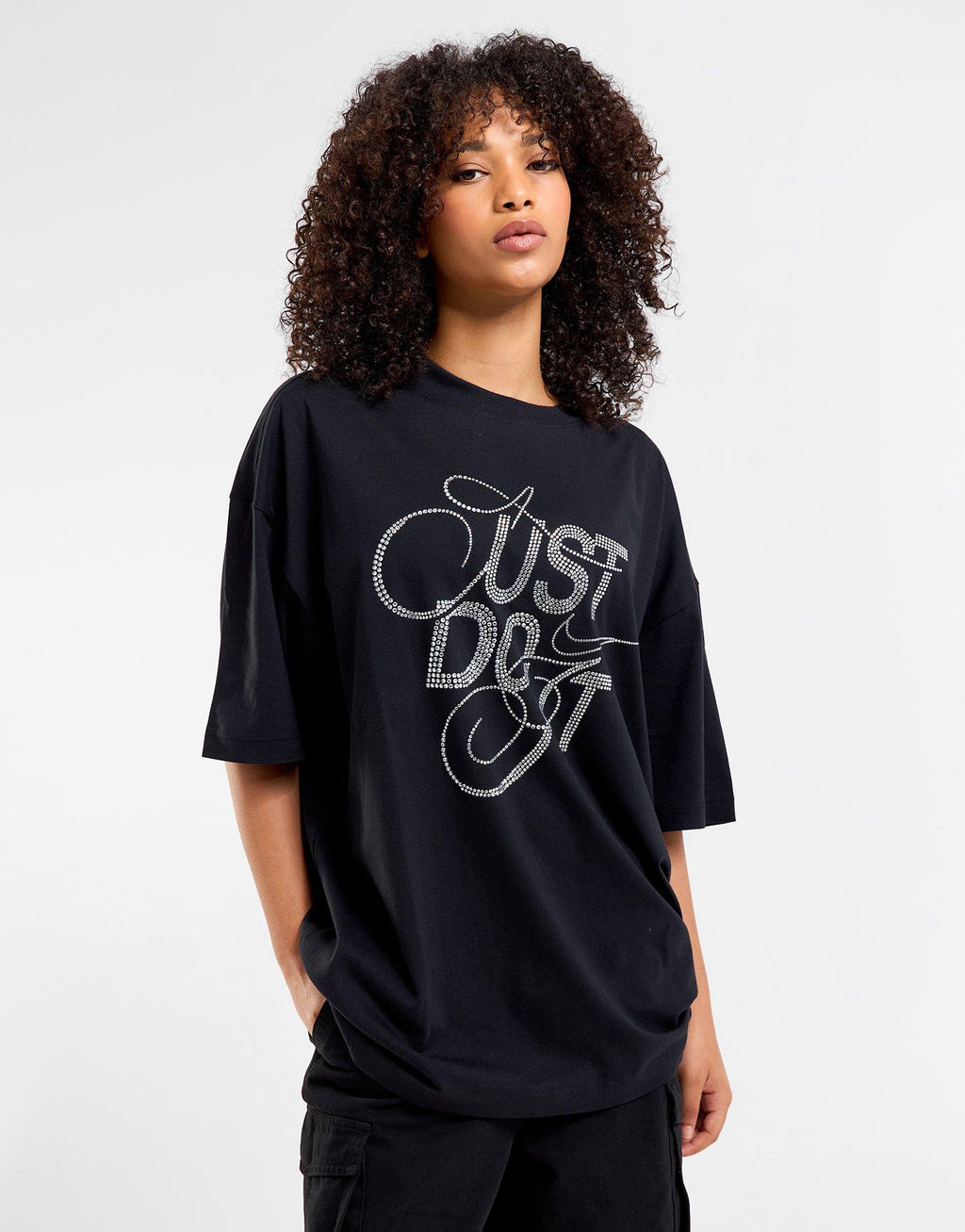 Diamante Oversized T-Shirt