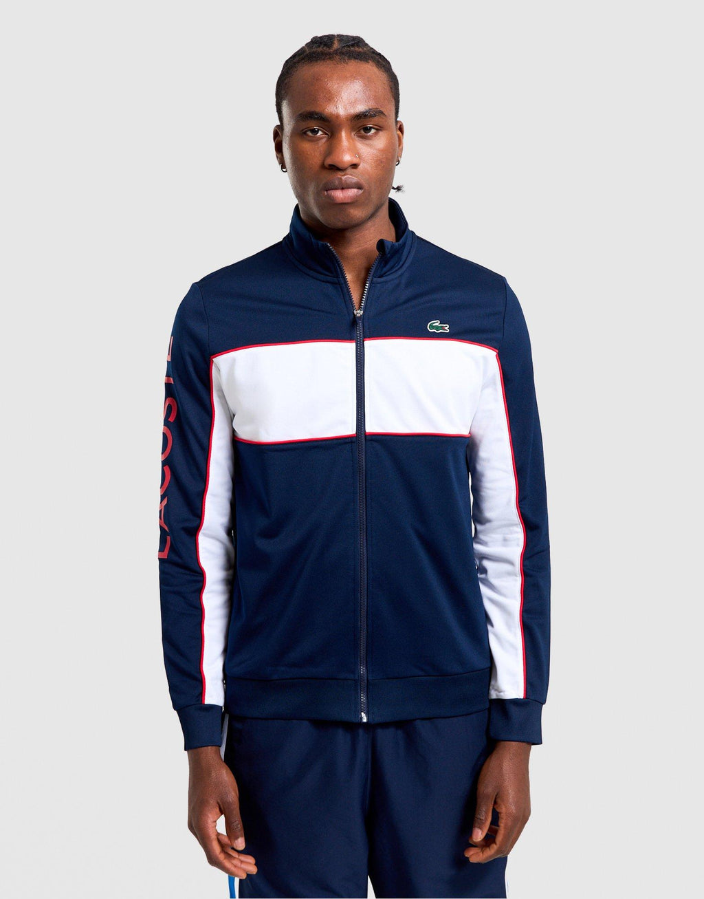 Woven Track Top