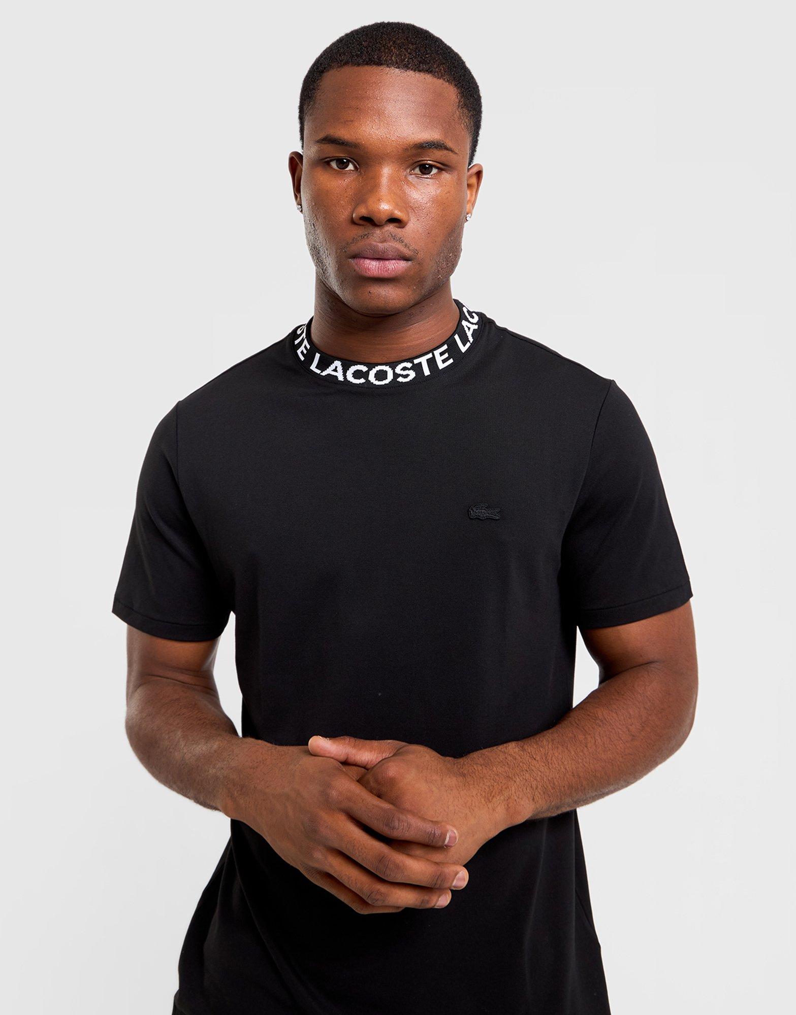 Jacquard Neck T-Shirt