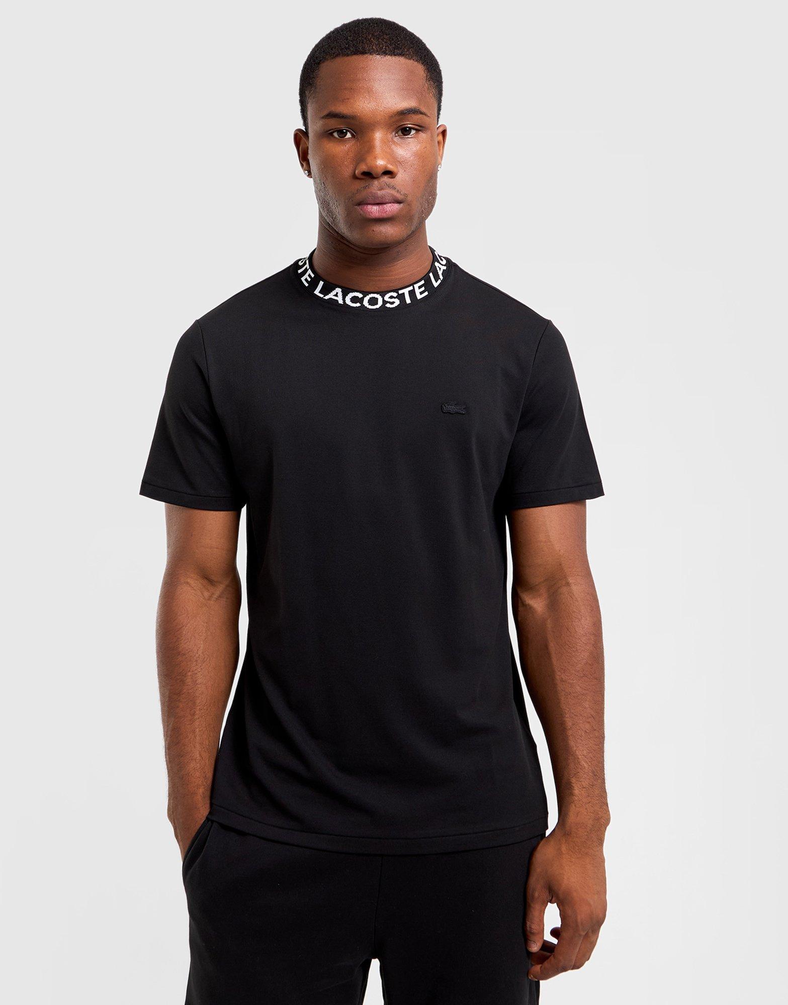 Jacquard Neck T-Shirt