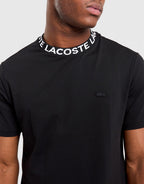 Jacquard Neck T-Shirt