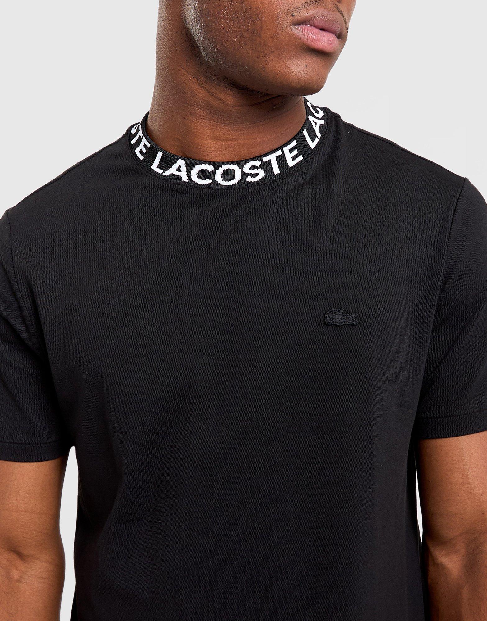 Jacquard Neck T-Shirt