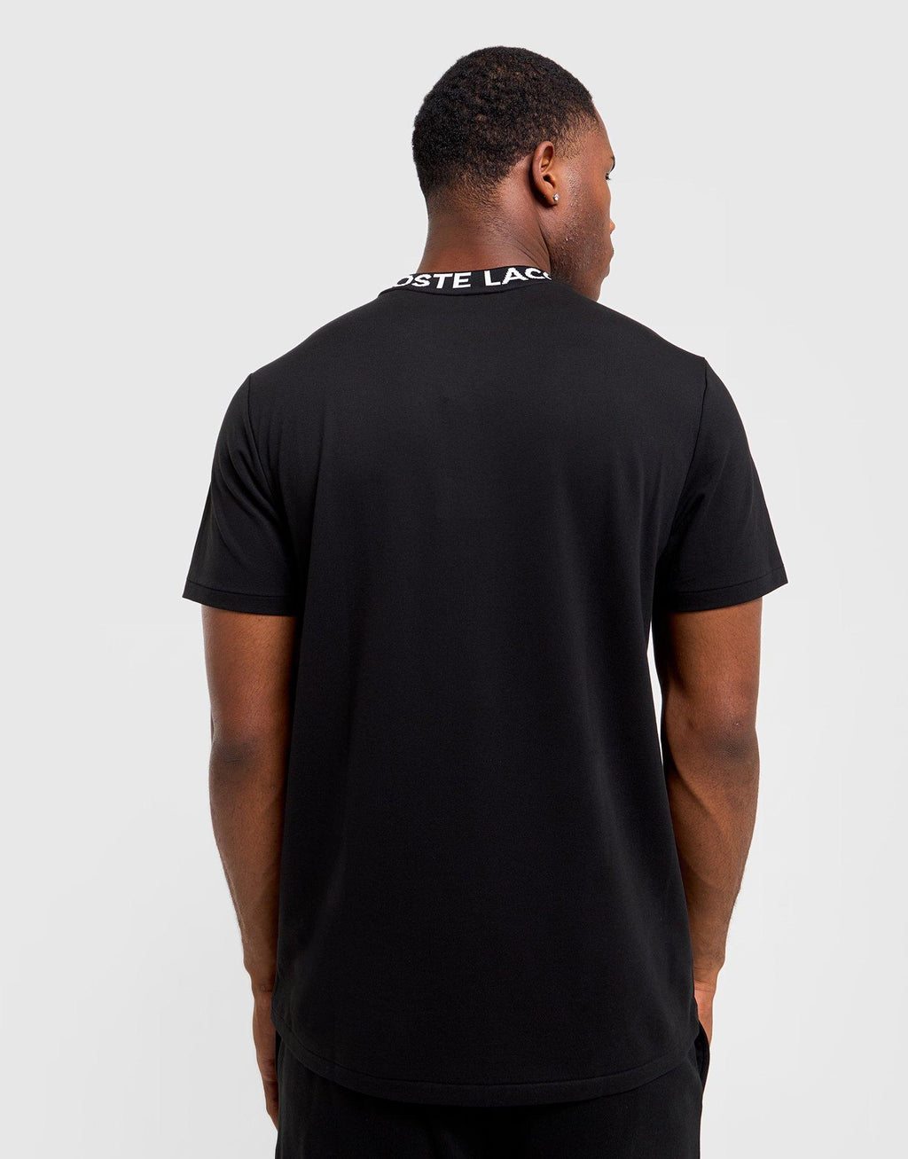 Jacquard Neck T-Shirt