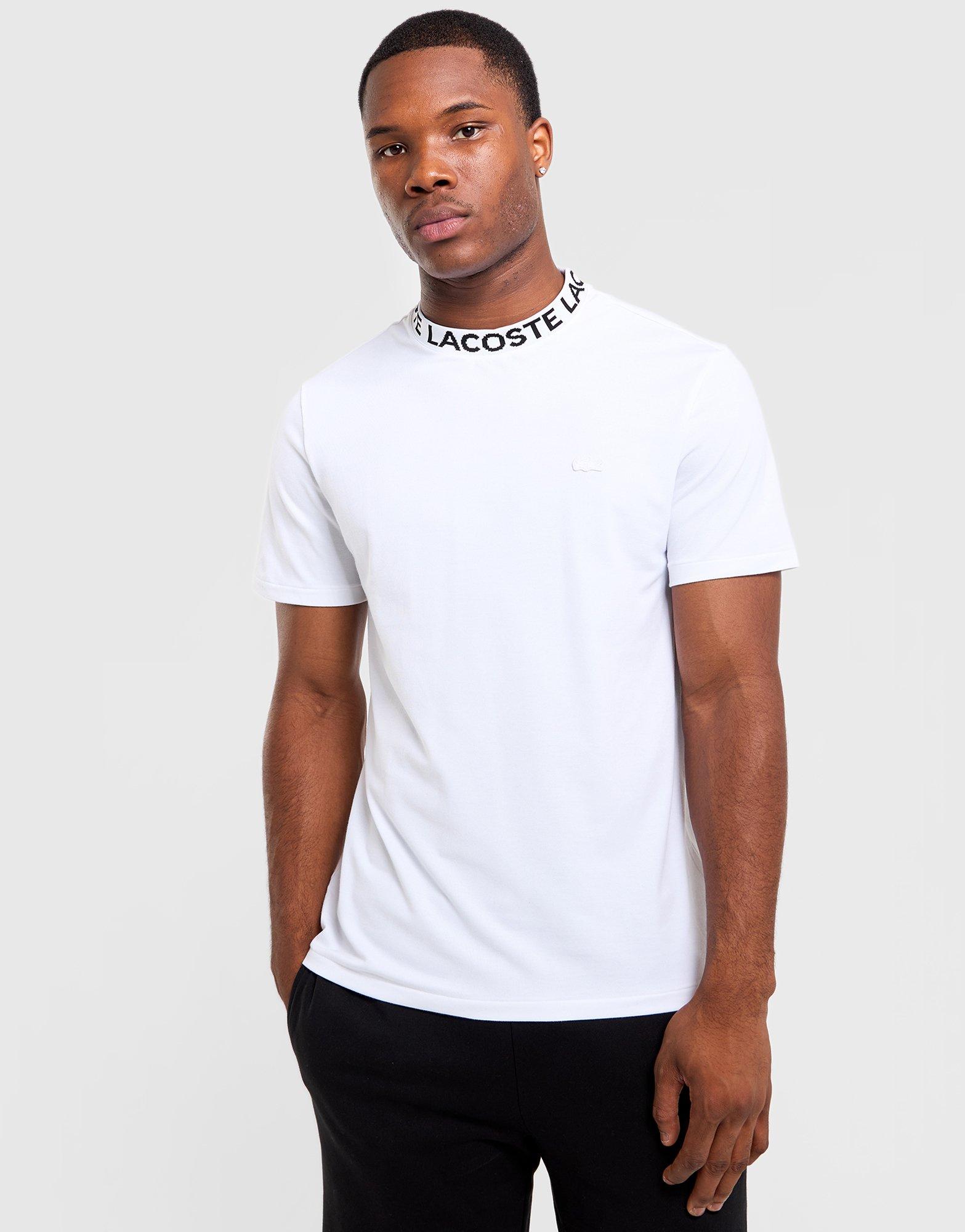 Jacquard Neck T-Shirt