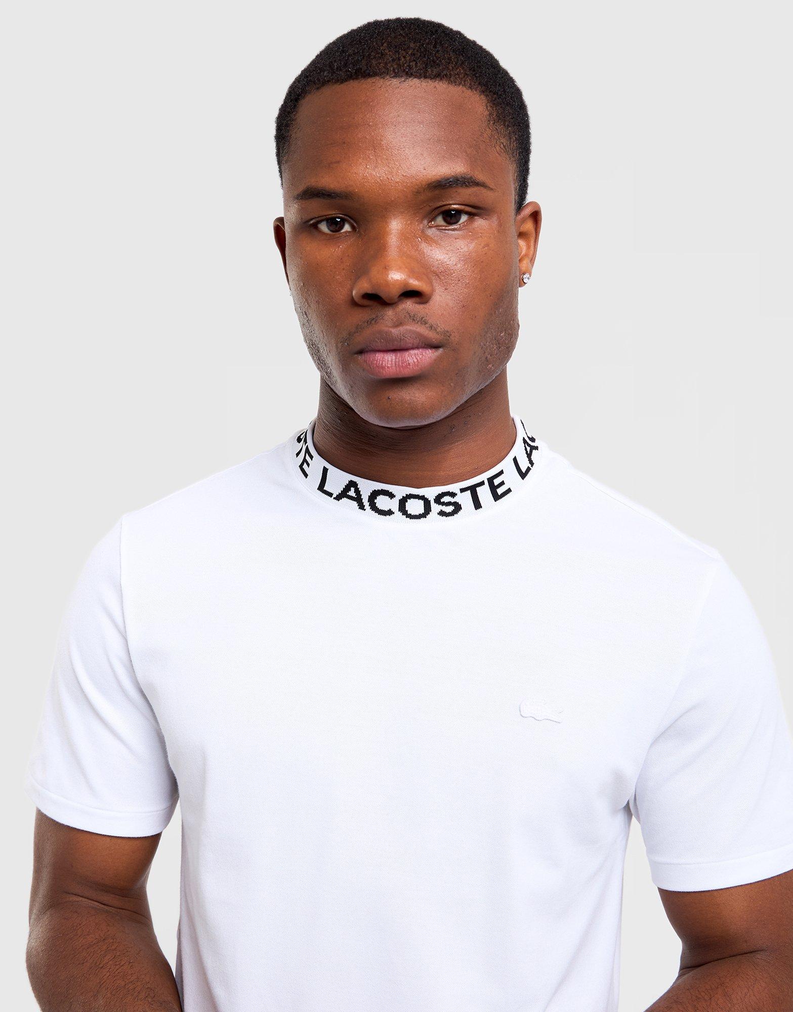 Jacquard Neck T-Shirt