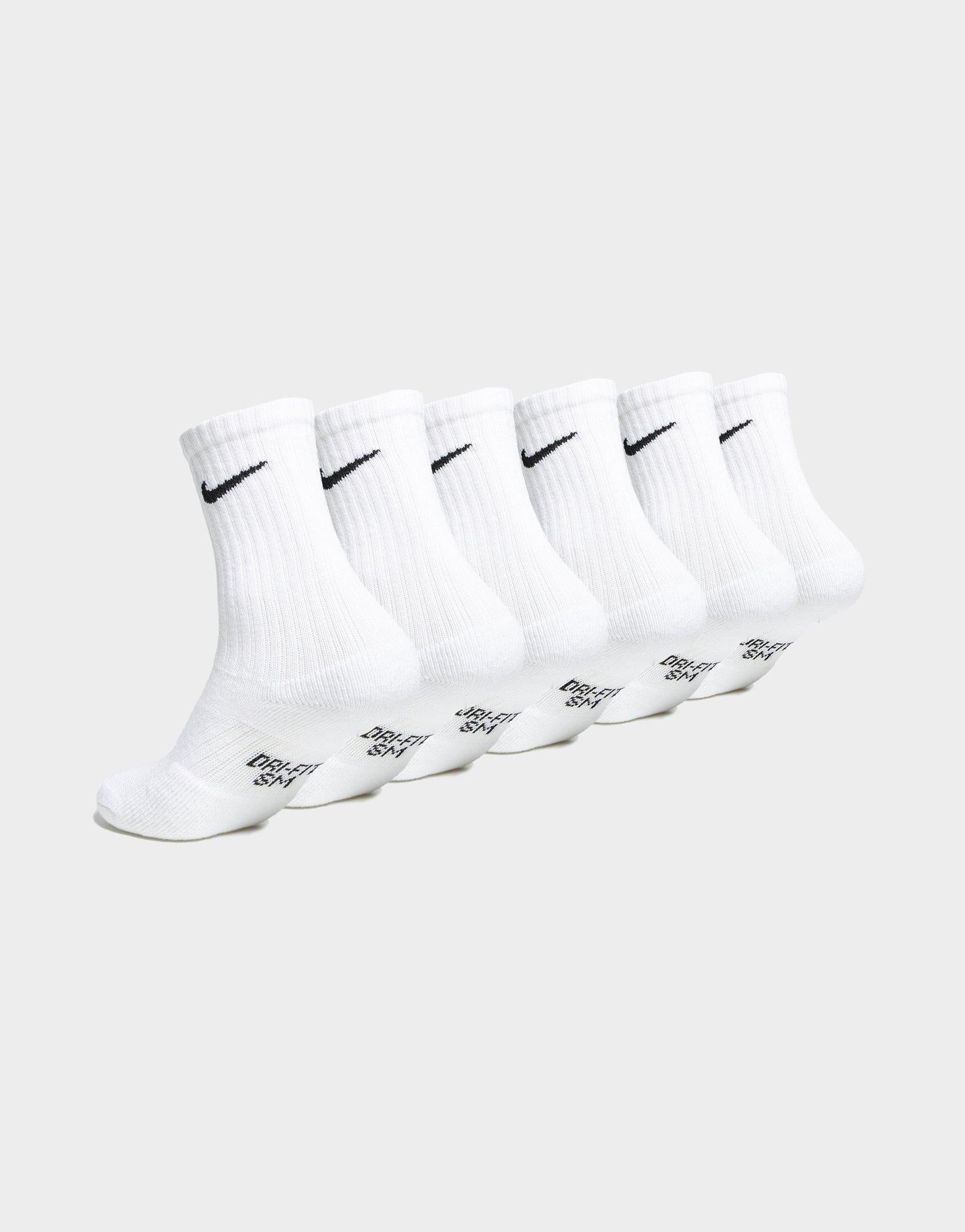 Performance Cushioned Crew Training Socks (6 Pack) Children's