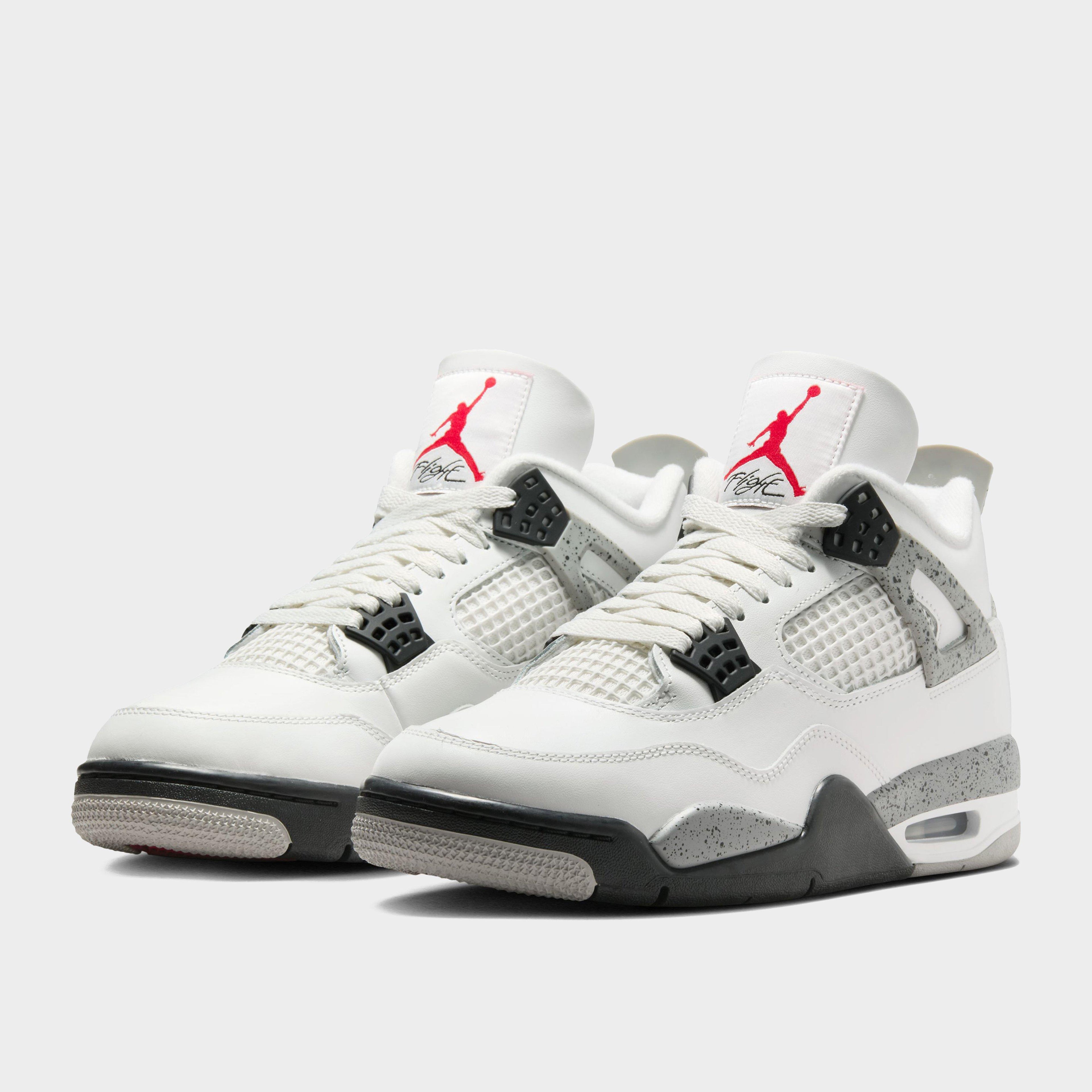 Air 4 Retro 'White Cement'