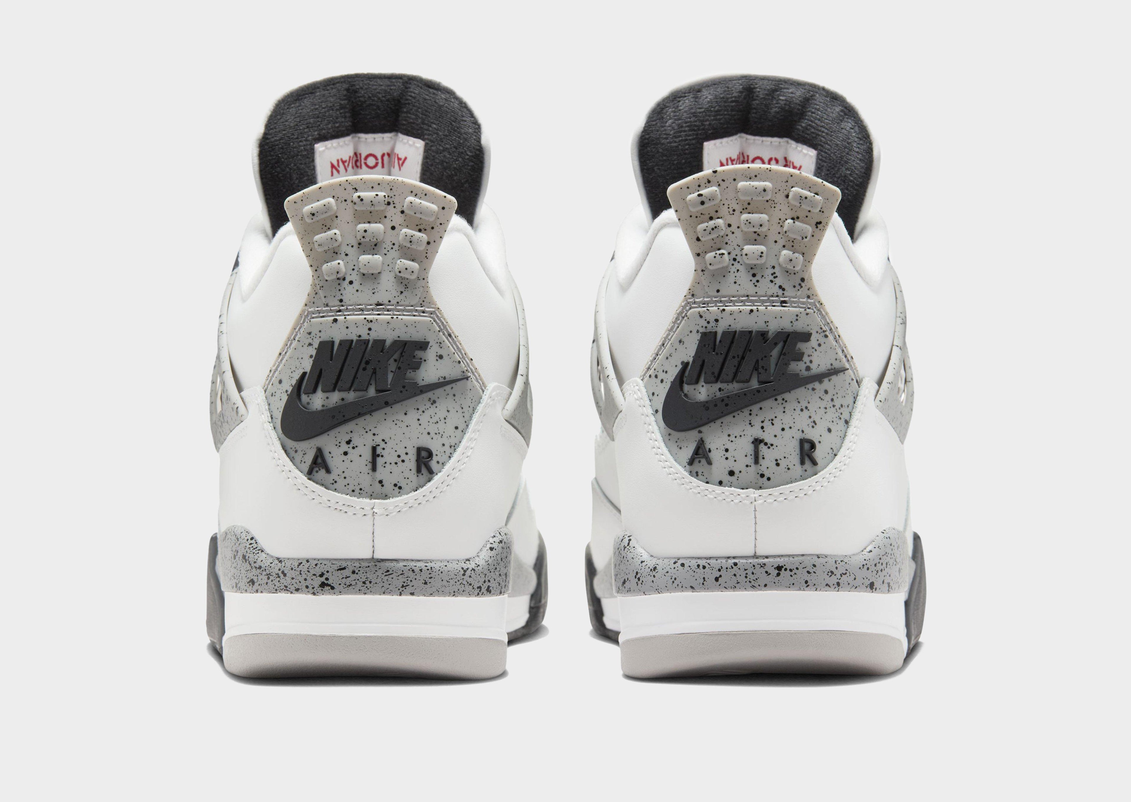 Air 4 Retro 'White Cement'