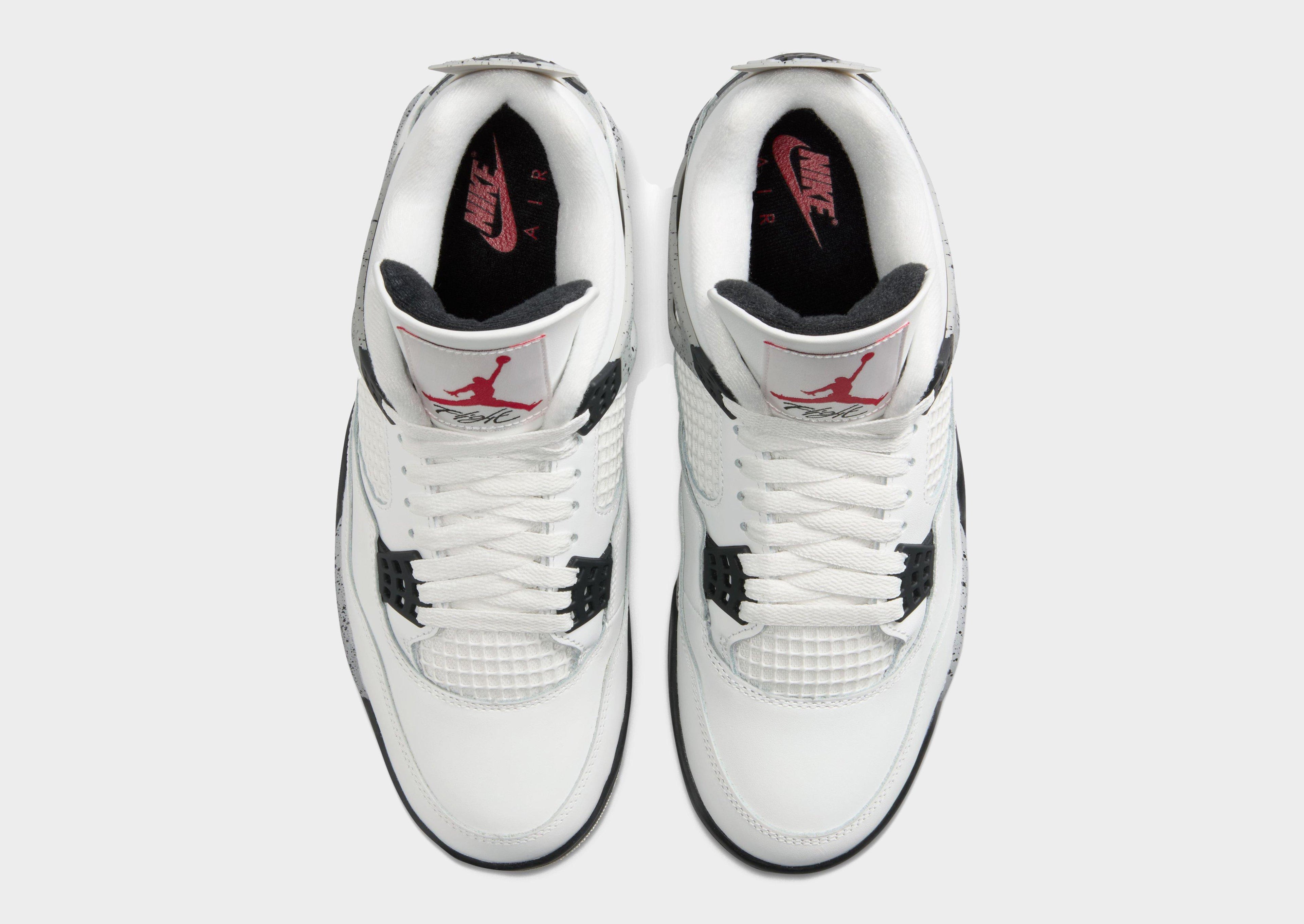 Air 4 Retro 'White Cement'