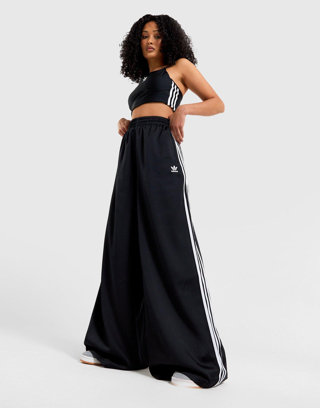 Wide Leg Track Pants