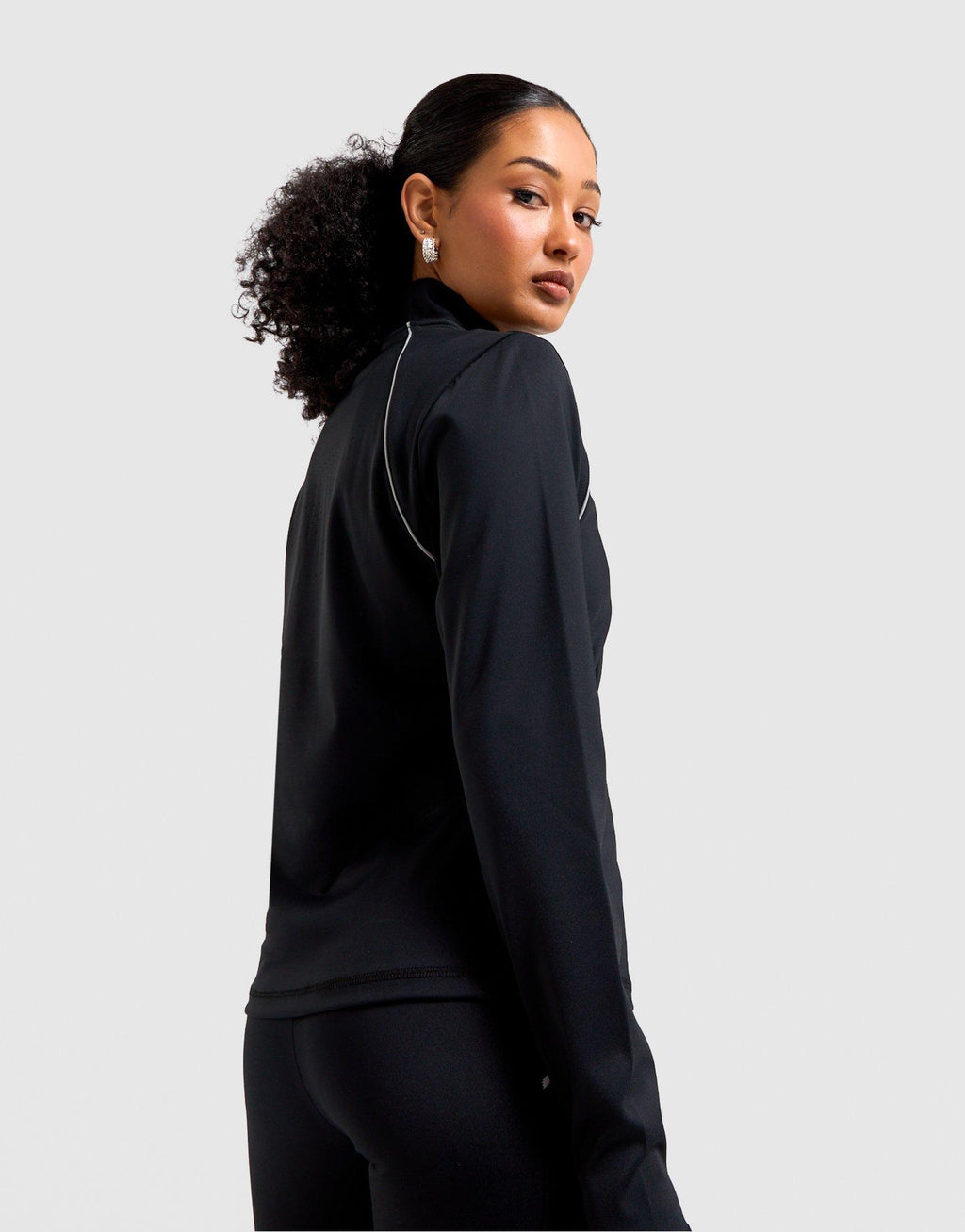 1/4 Zip Track Top
