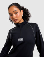 1/4 Zip Track Top