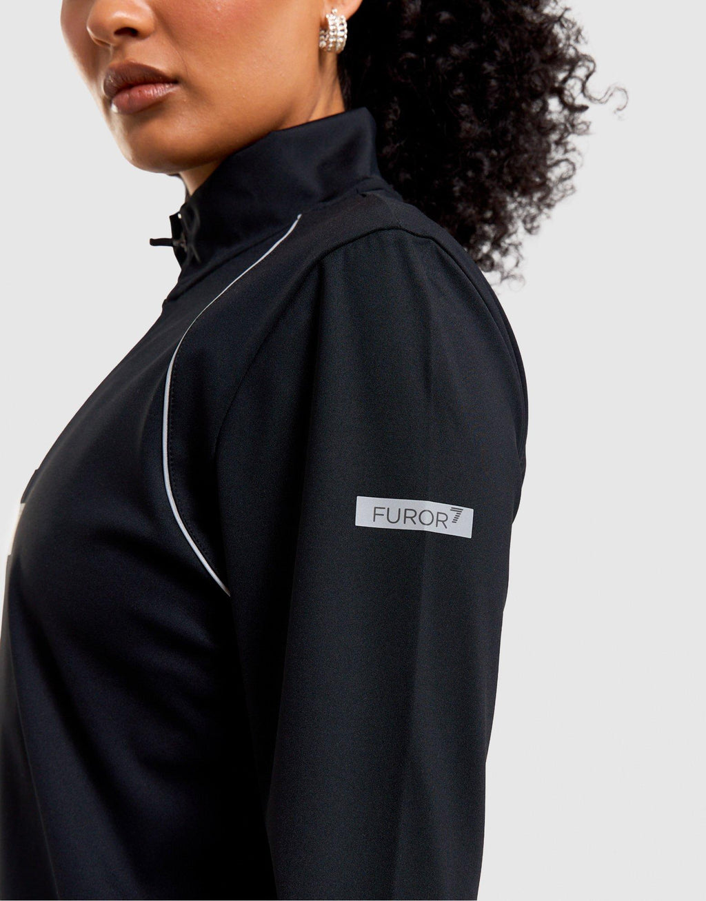 1/4 Zip Track Top