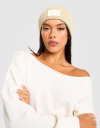 Logo Box Cuffed Beanie