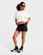 Rosé Slim Micro Mini Skirt