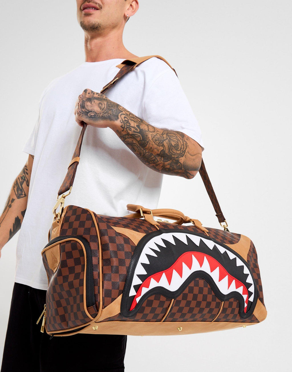 Hennyville Duffle Check Bag