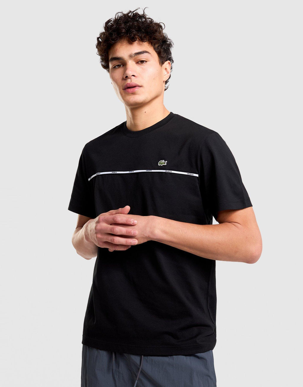Trim Cotton Jersey T-Shirt