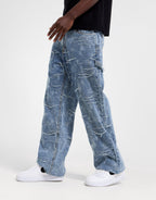 Distressed Denim Jeans