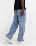 Distressed Denim Jeans