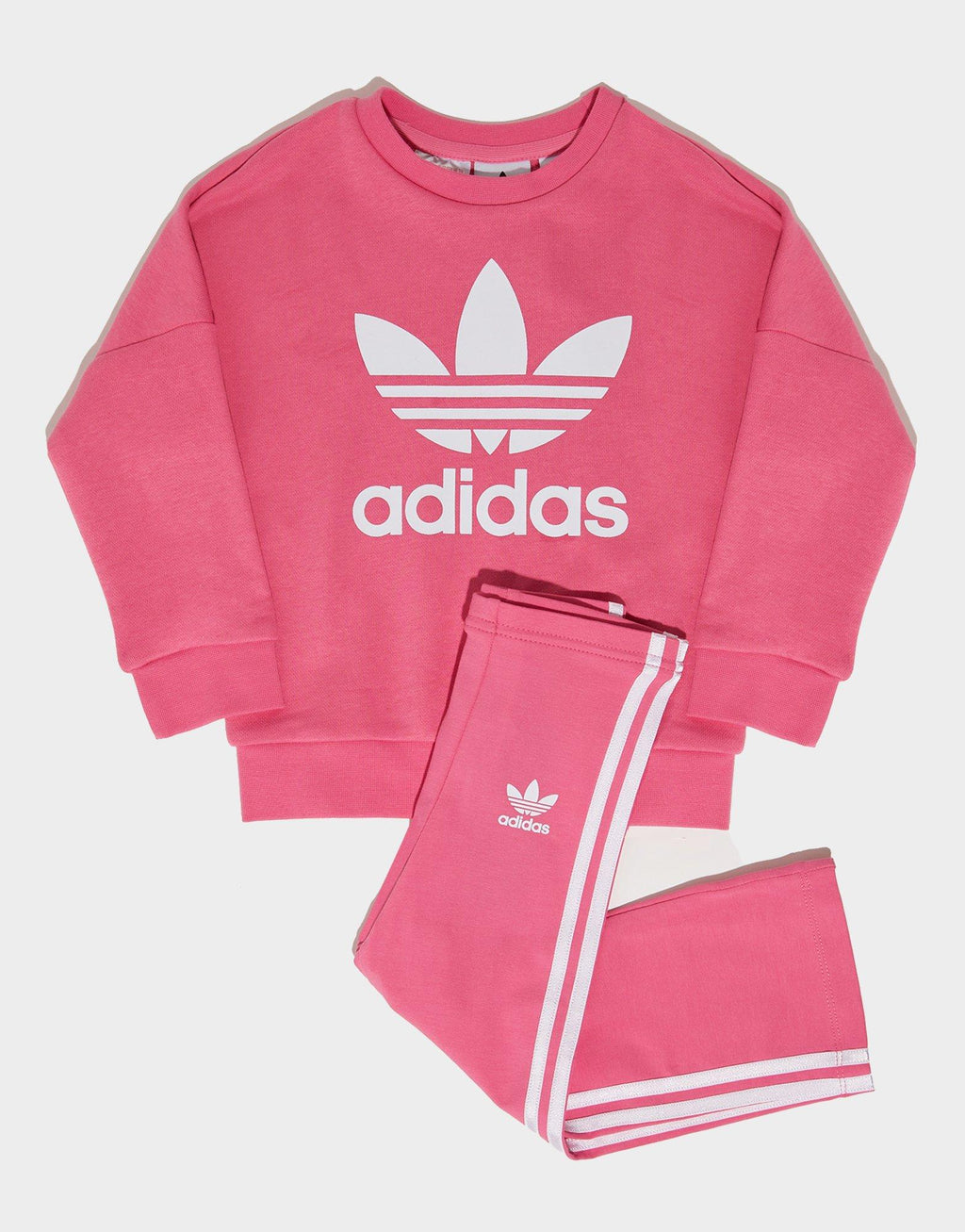 Loose Crew Flared Leggings Set
