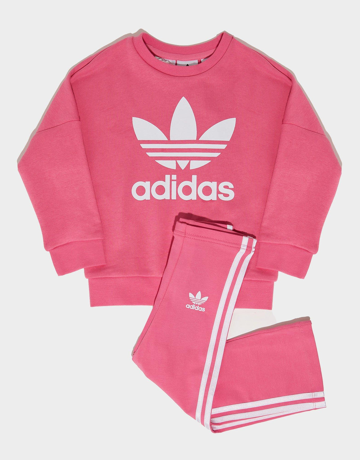 Loose Crew Flared Leggings Set