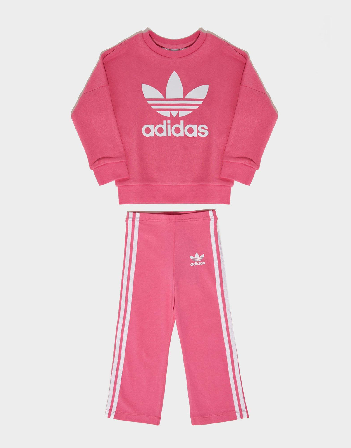 Loose Crew Flared Leggings Set