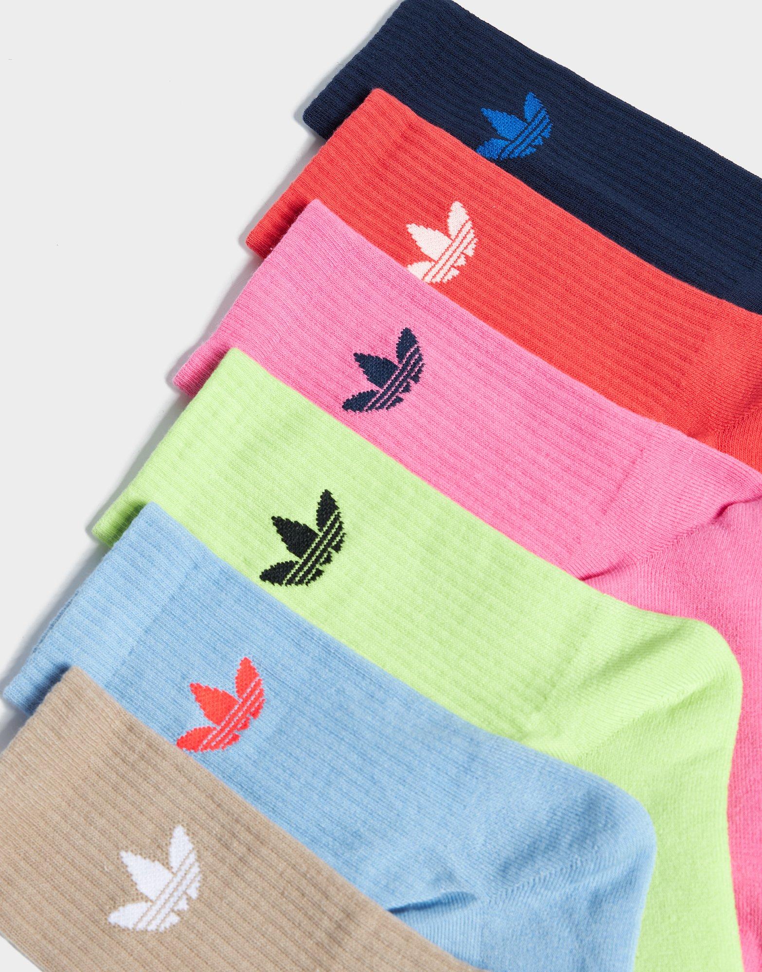Trefoil Cushion Crew Socks (6 Pack)