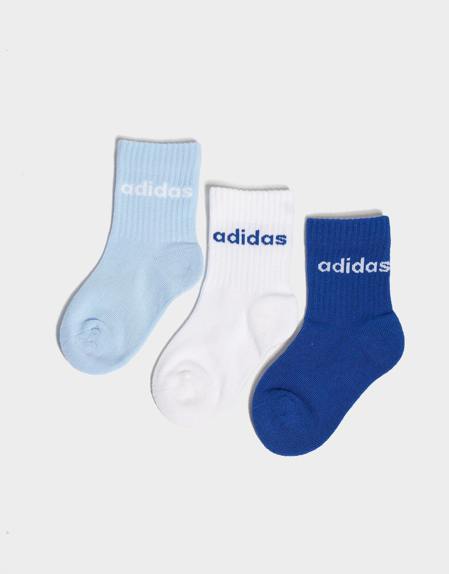 Linear Crew Socks (3 Pack) Infant's