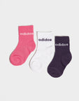Linear Crew Socks (3 Pack) Infant's