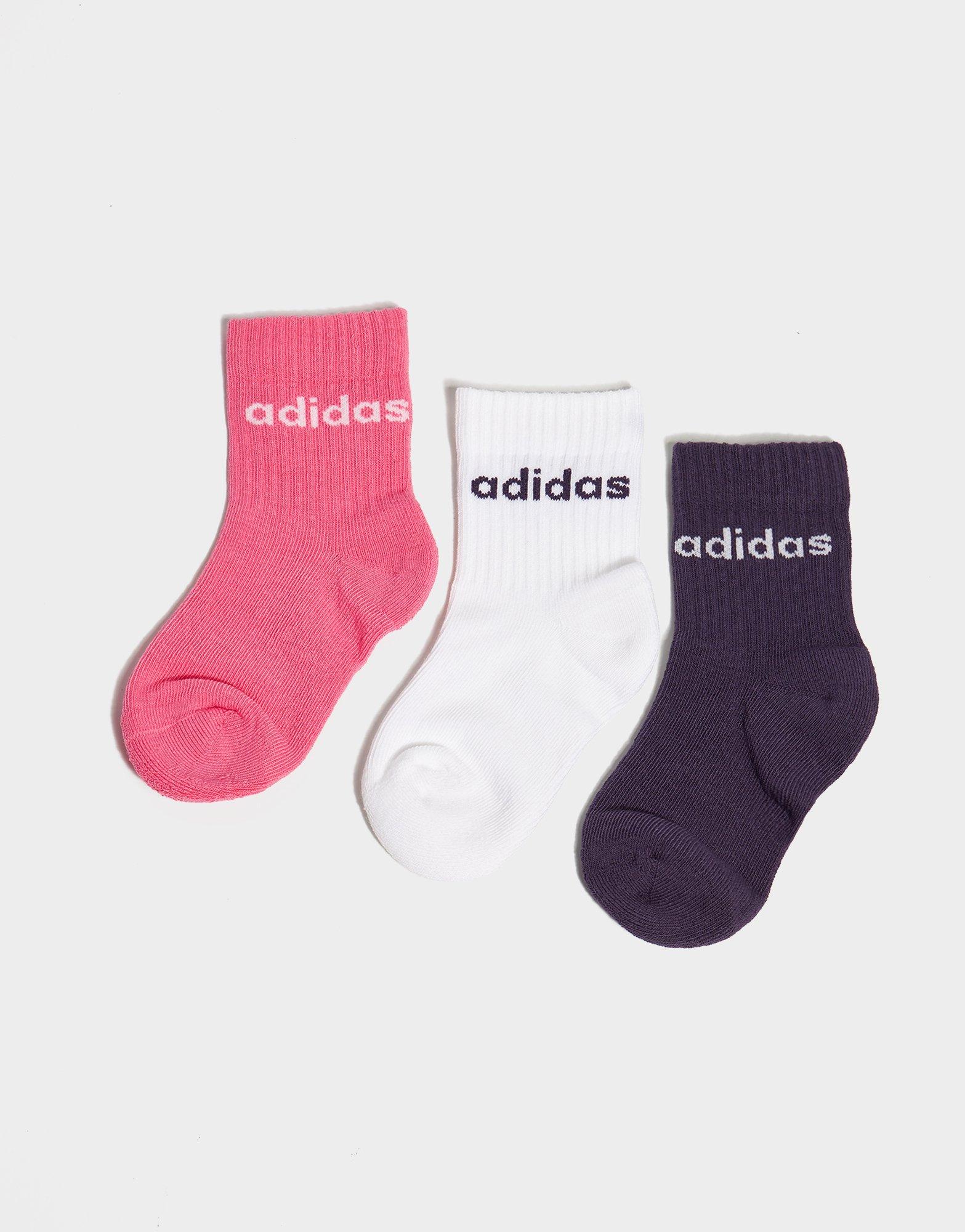 Linear Crew Socks (3 Pack) Infant's