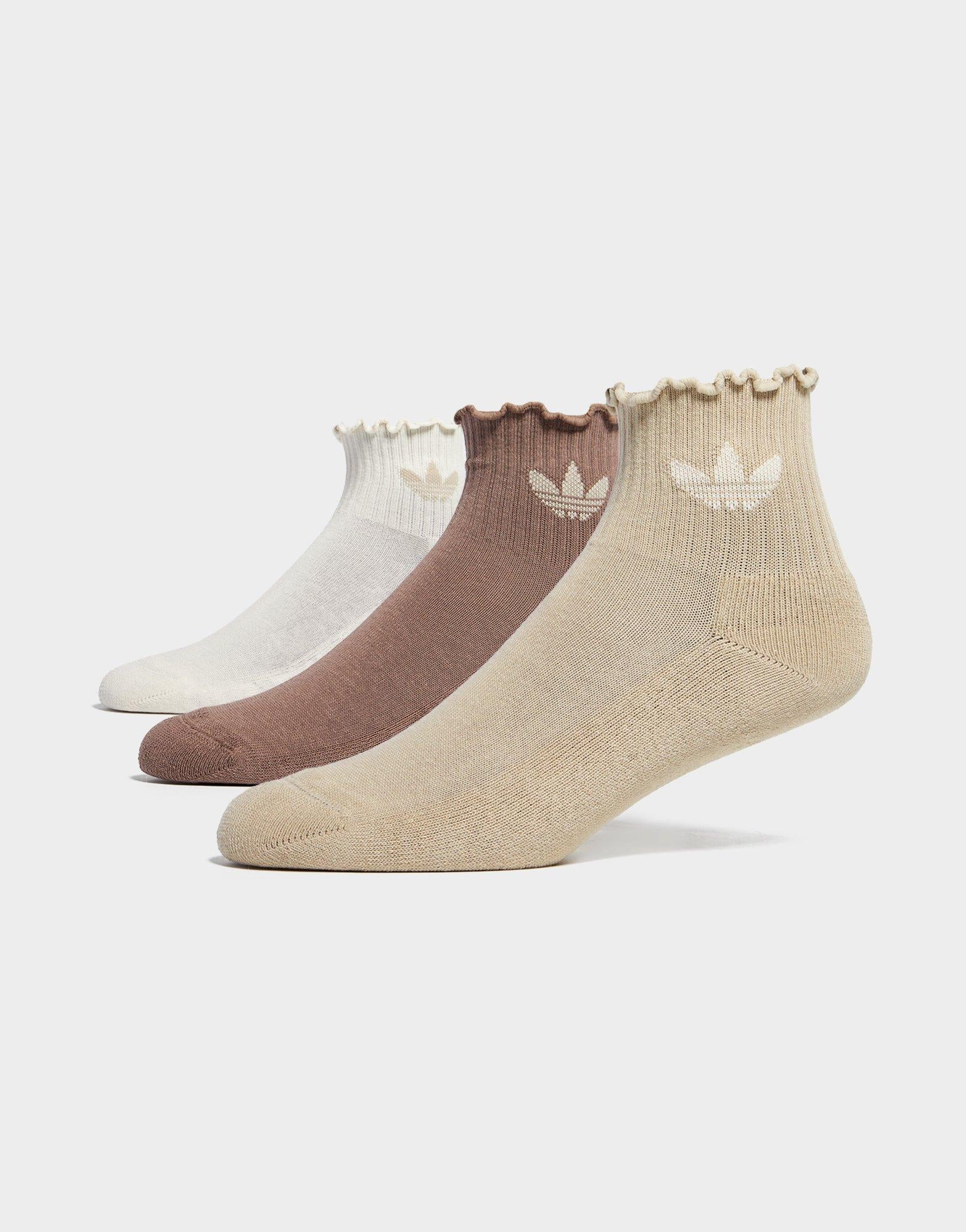 Frilly Quarter Socks (3 Pairs)