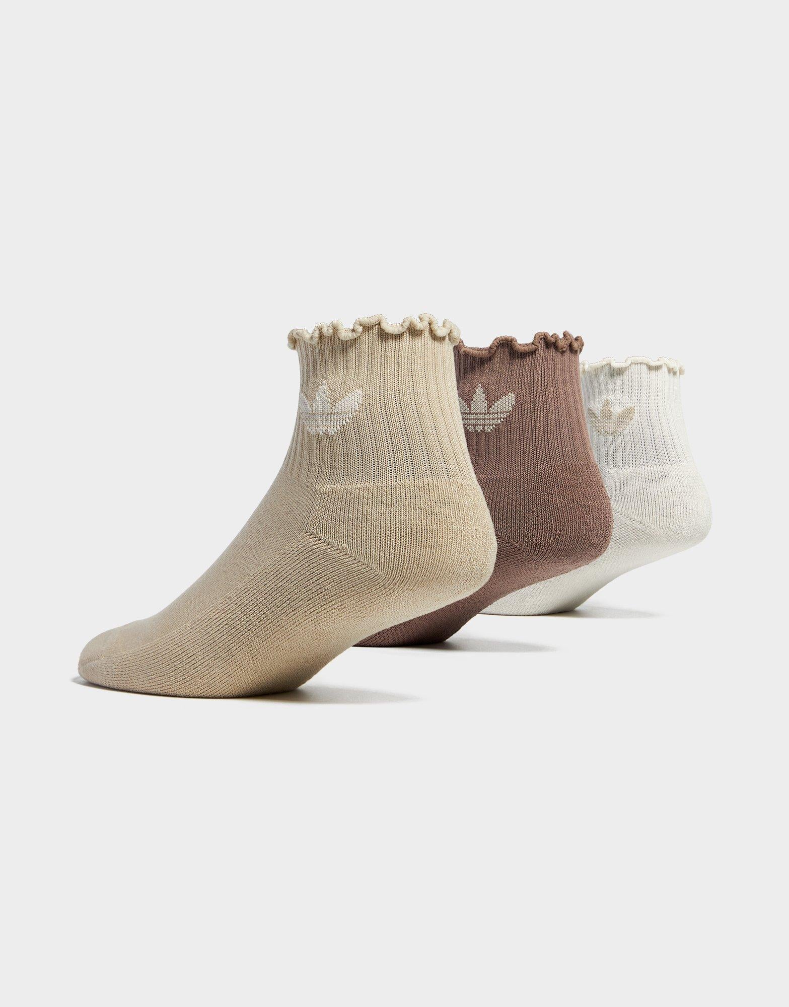 Frilly Quarter Socks (3 Pairs)