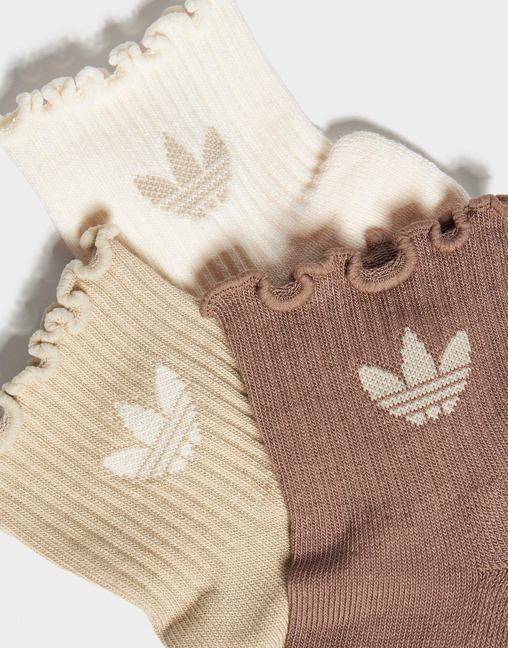 Frilly Quarter Socks (3 Pairs)