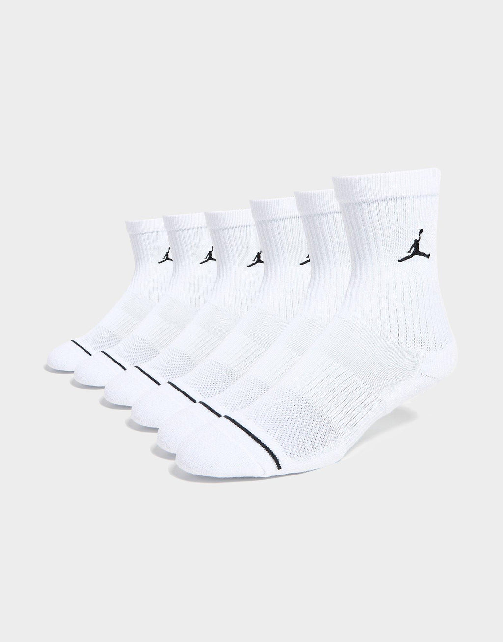 Everyday Cushioned Crew Socks (6 Pack)