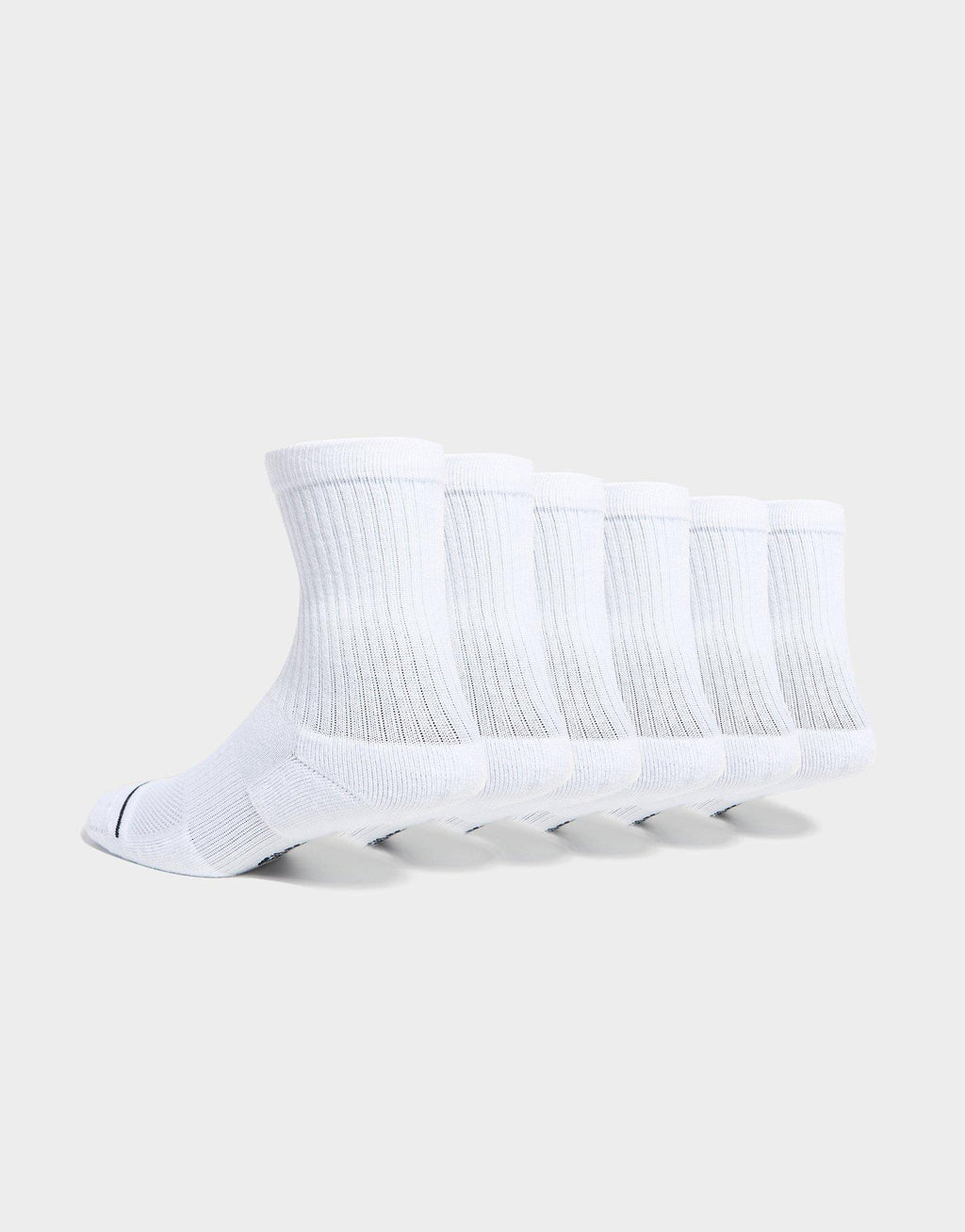Everyday Cushioned Crew Socks (6 Pack)